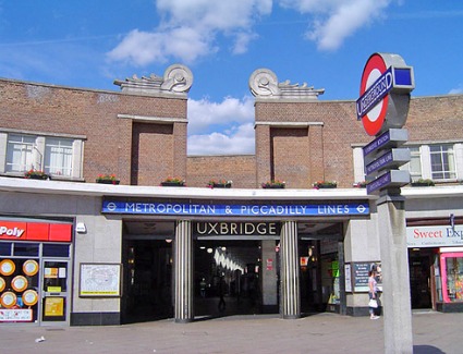 Uxbridge Tube Station, London